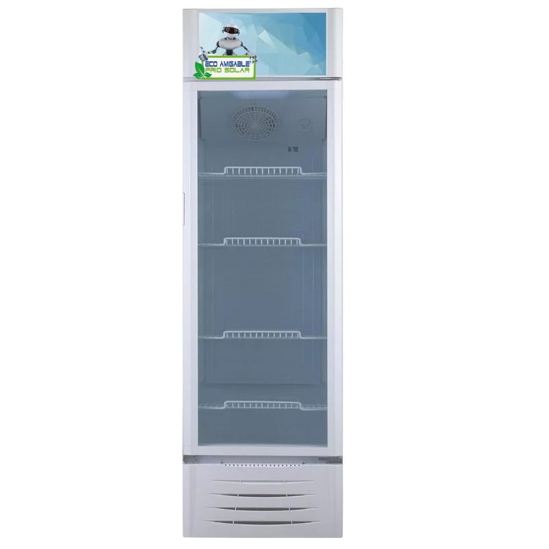 REFRIGERADOR PANORÁMICO VERTICAL 220 LTS - 12/24V
