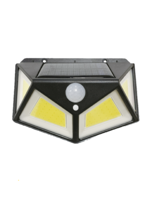 APLIQUE PARED SOLAR LED 10W IP44 CON SENSOR
