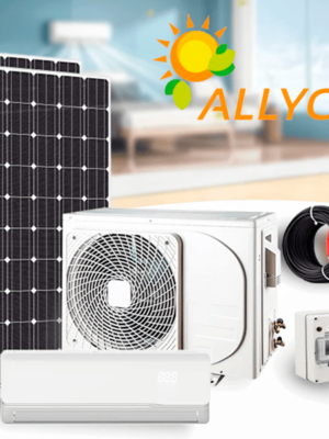 KIT AIRE ACONDICIONADO SOLAR - HIBRIDO 24.000 BTU (FRIO/CALOR)